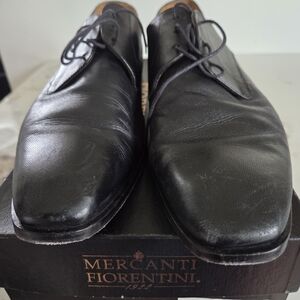 Mercanti Fiorentini Classic Black Oxfords